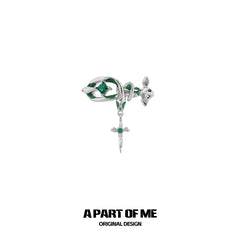 Slytherin House 18k Platinum Plating Snake 3 Types Hair Clips Hairclips™