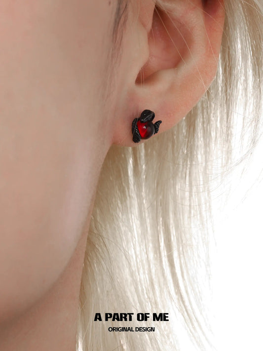 Snake's Grasp 925 Sterling Silver Colored Crystal Bead Stud Earrings™