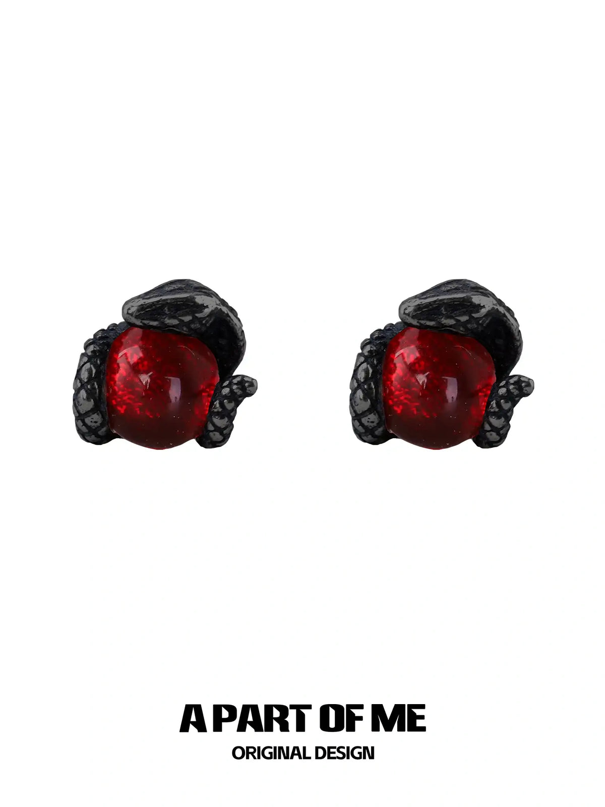 Snake's Grasp 925 Sterling Silver Colored Crystal Bead Stud Earrings™