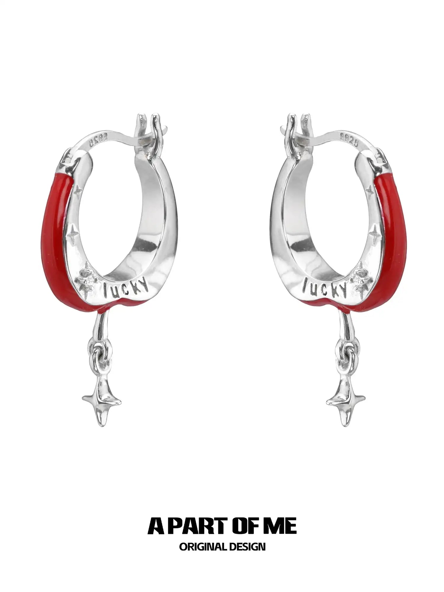 Summer Fruity 18K Platinum Plating Apple Slice Earclips Earrings™