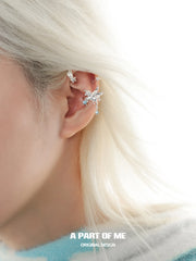 Unicorn Platinum-Plated No Piercing Earring Ear Hook Ear Clip™