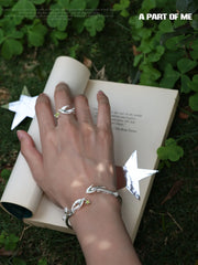 Winged Grace Flying Bird Adjustable Bangle Bracelet™