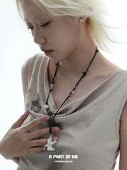 Winged Grace Free-Flying Bird Braided Necklace™