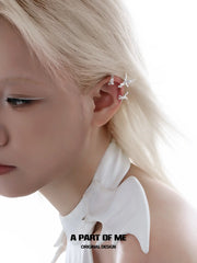 Winged Grace Platinum Plating Flying Bird Music Note Ear Cuff Ear Clip™